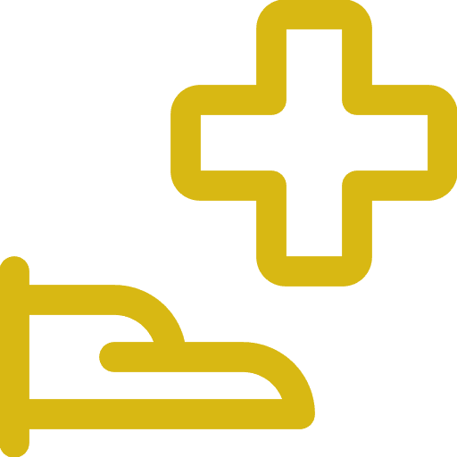 Healthcare support symbol